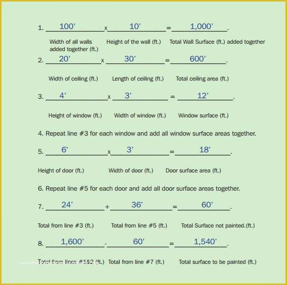 Free Painting Estimate Template Of 9 Painting Estimate Templates Pdf Excel