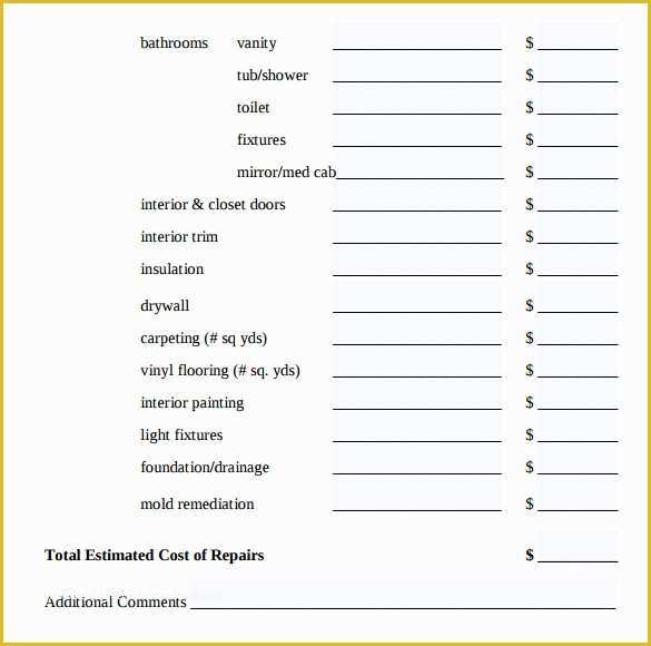 Free Painting Estimate Template Of 9 Painting Estimate Templates Pdf Excel