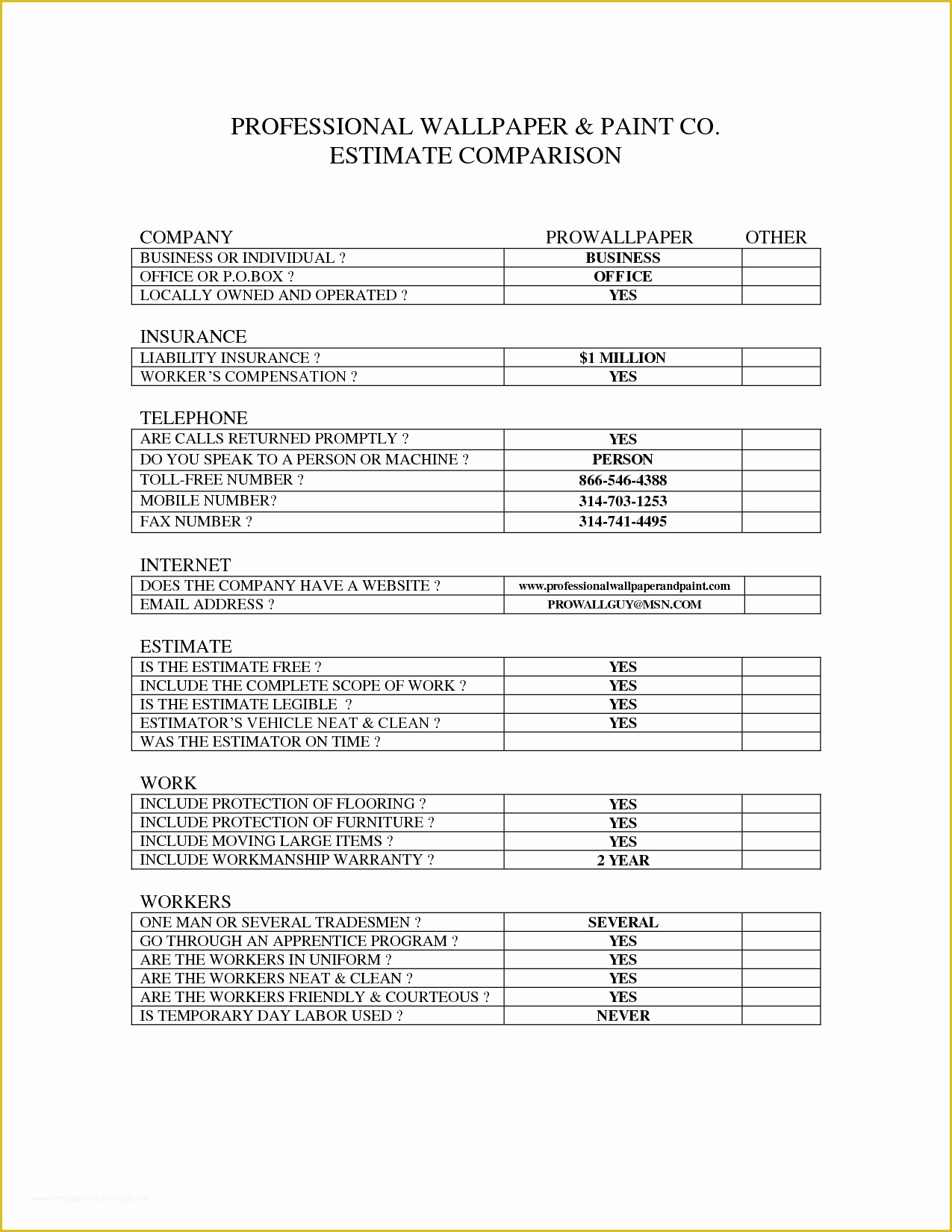 Free Painting Estimate Template Of Best S Of Free Sample Estimate Sheet Free Job