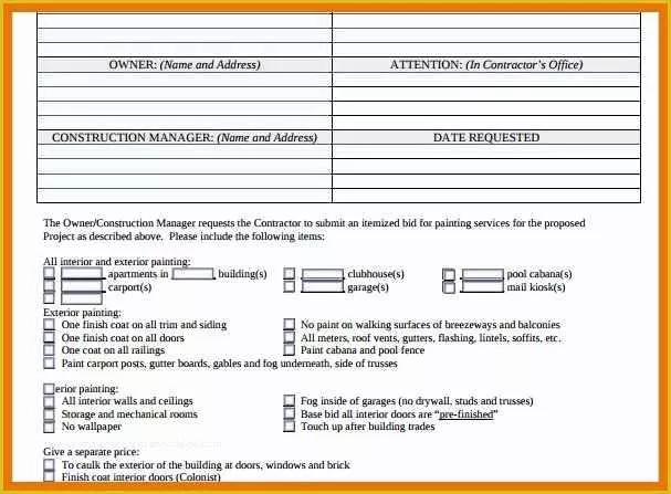 Free Painting Proposal Template Download Of 7 8 Paint Proposals