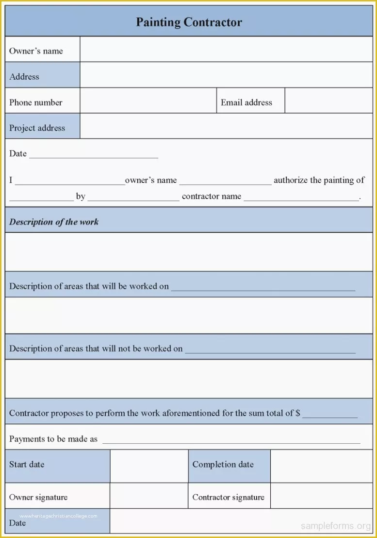 Free Painting Proposal Template Download Of Ten Mind Blowing Reasons why Sample