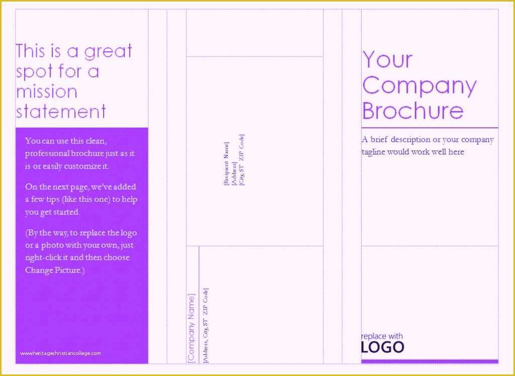 Free Pamphlet Template Of Free Pamphlet Template Word