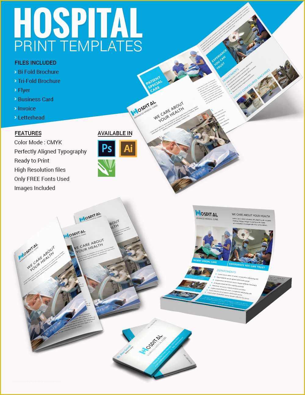 Free Pamphlet Template Of Medical Brochure Template – 39 Free Psd Ai Vector Eps