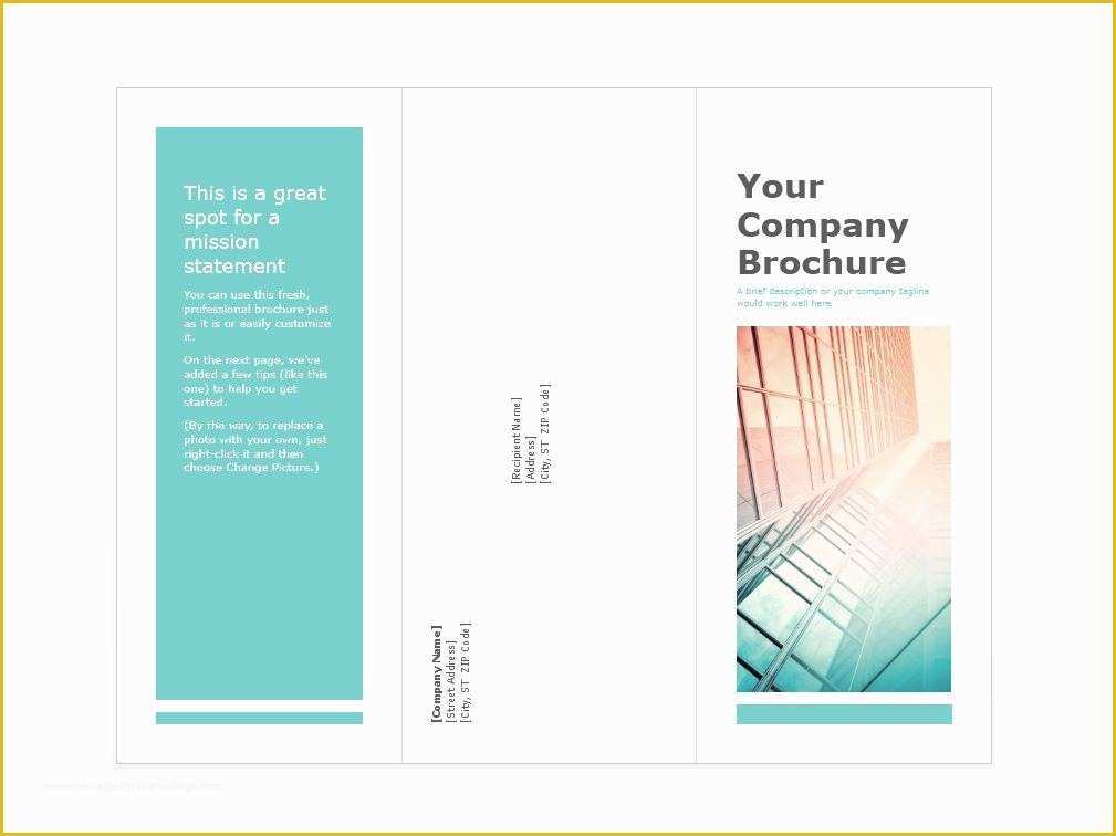 Free Pamphlet Template Word Of 31 Free Brochure Templates Word Pdf Template Lab