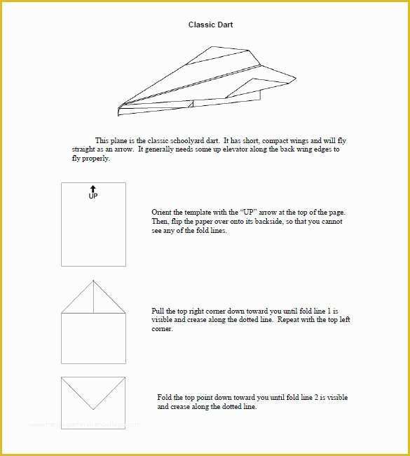 Free Paper Airplane Templates Of 14 Paper Airplane Templates Psd Pdf