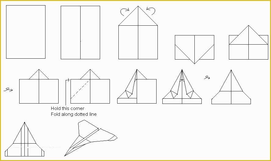 Free Paper Airplane Templates Of Paper Airplane Templates