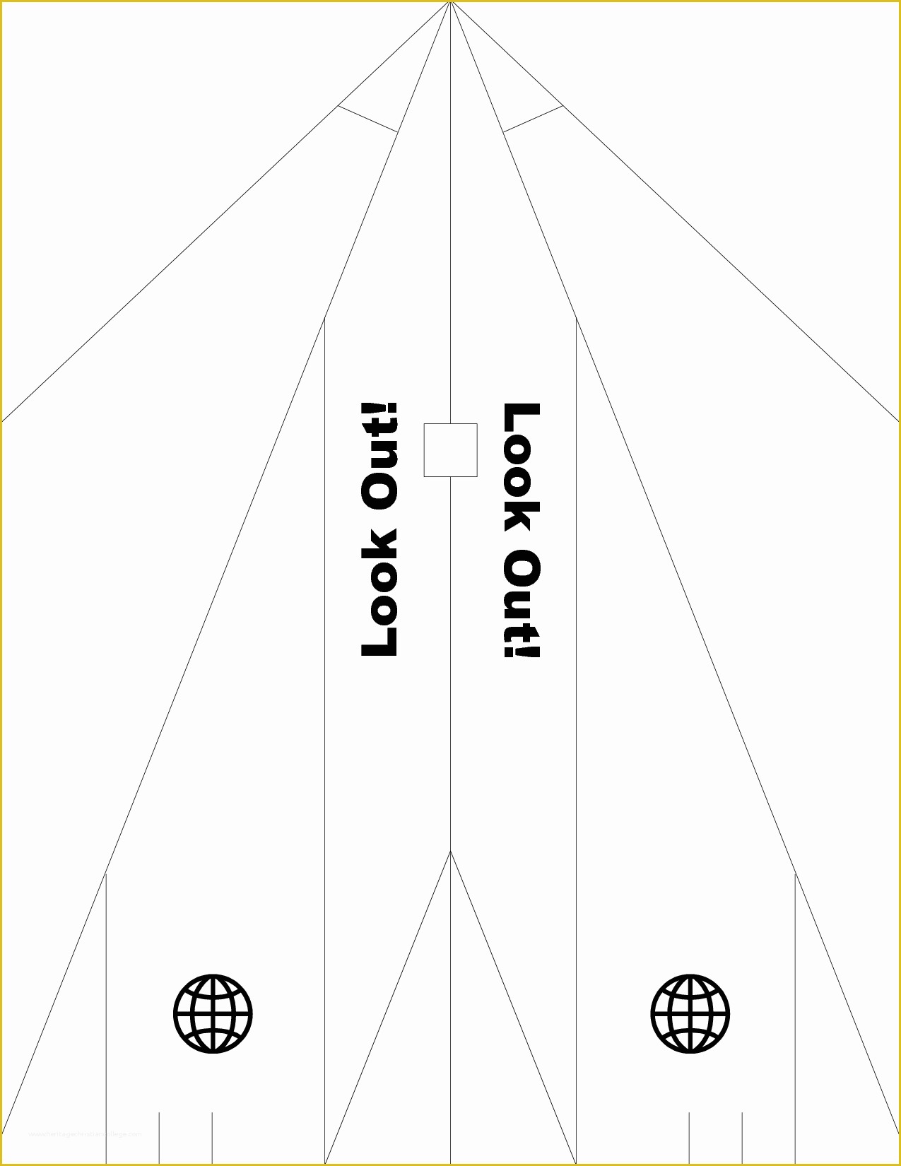 Free Paper Airplane Templates Of Paper Airplane Templates Printable