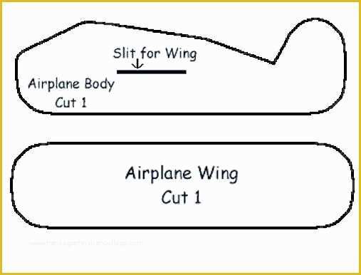 Free Paper Airplane Templates Of Styrofoam Airplane Craft