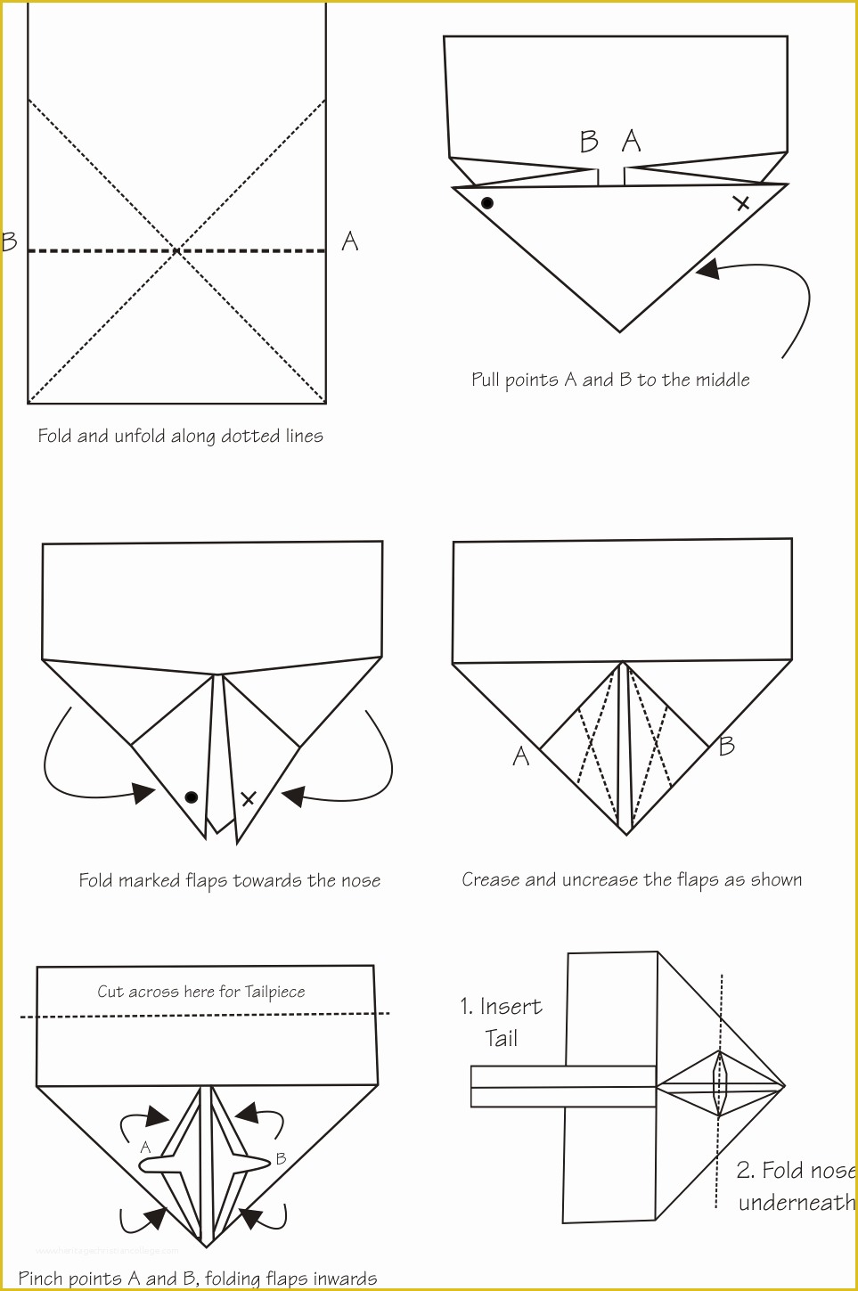 Free Paper Airplane Templates Of the World S Most Dangerous & Acrobatic Paper Plane
