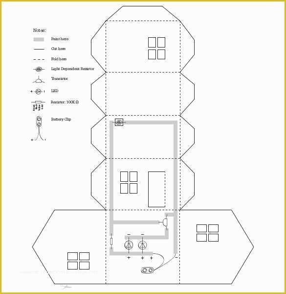 Free Papercraft Templates Pdf Of 11 Paper House Templates Pdf Doc