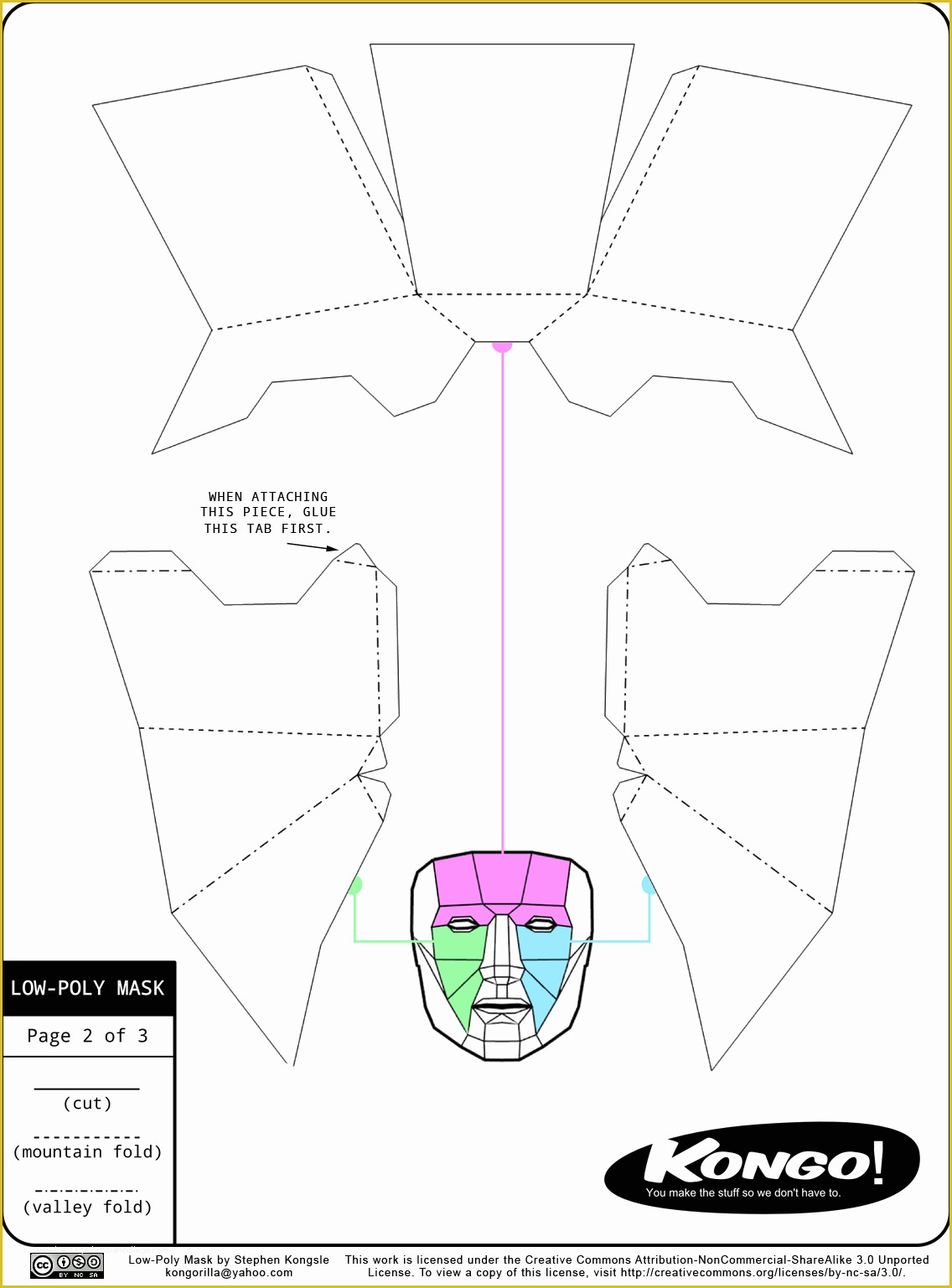 Free Papercraft Templates Pdf Of 2 Of 3 Diy Pinterest