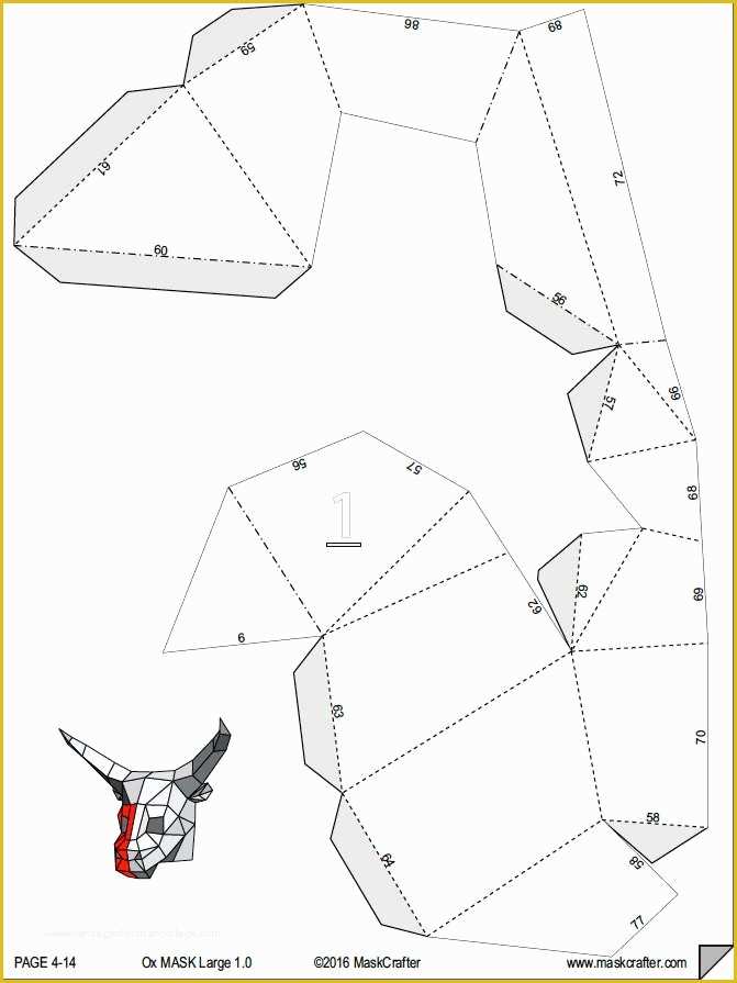 free-papercraft-templates-pdf-of-19-papercraft-deer-head-3-printable