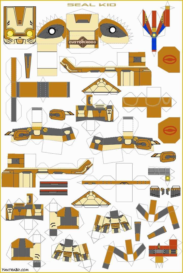 53 Free Papercraft Templates to Download