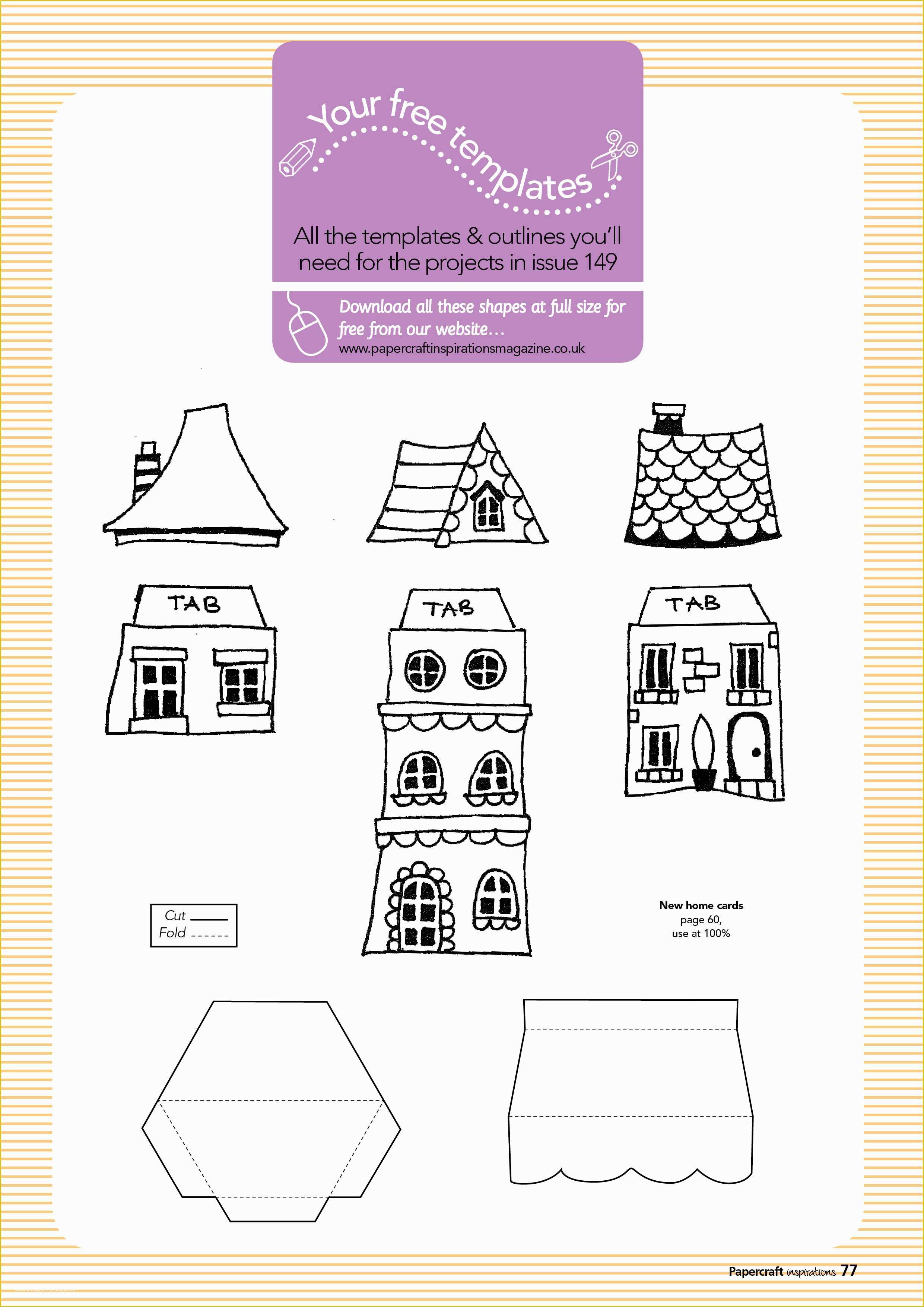 Free Papercraft Templates to Download Of Free Printable Templates From Papercraft Inspirations 149