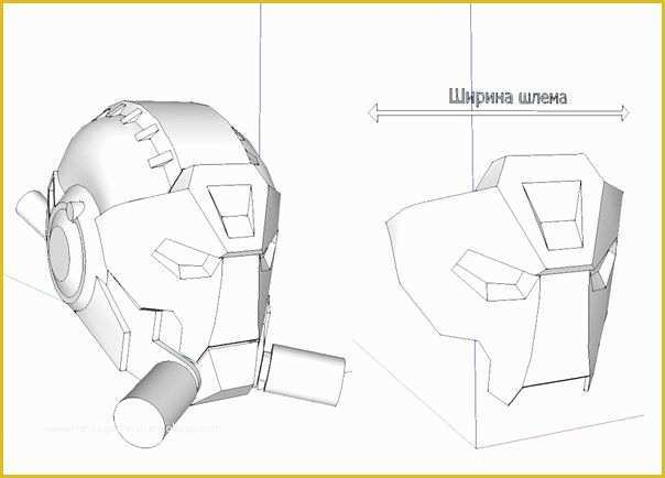 Free Papercraft Templates to Download Of [new Paper Craft] Respirator Mask Papercraft Ver 5 Free