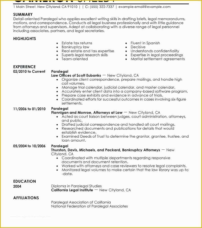 Free Paralegal Resume Templates Of Corporate Lawyer Cover Letter Lawyer Cover Letter