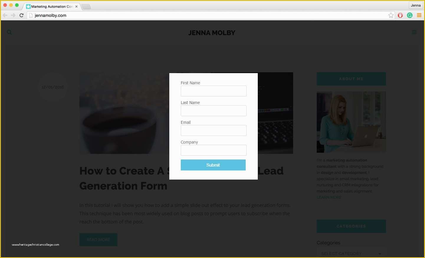 Free Pardot Landing Page Templates Of How to Create A Pop Up form In Pardot