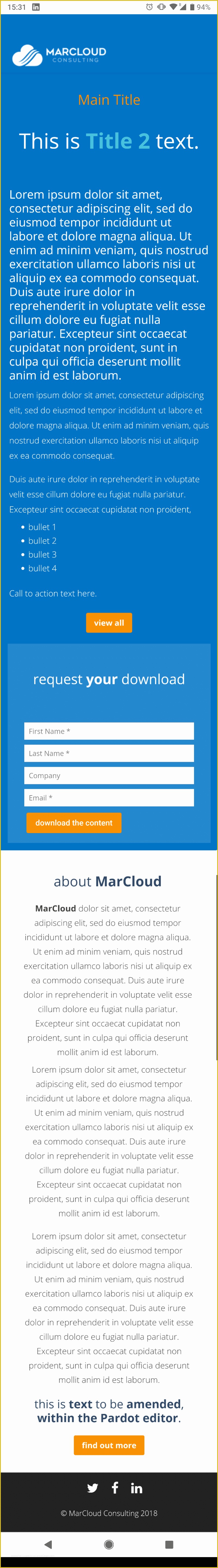 57 Free Pardot Landing Page Templates Heritagechristiancollege