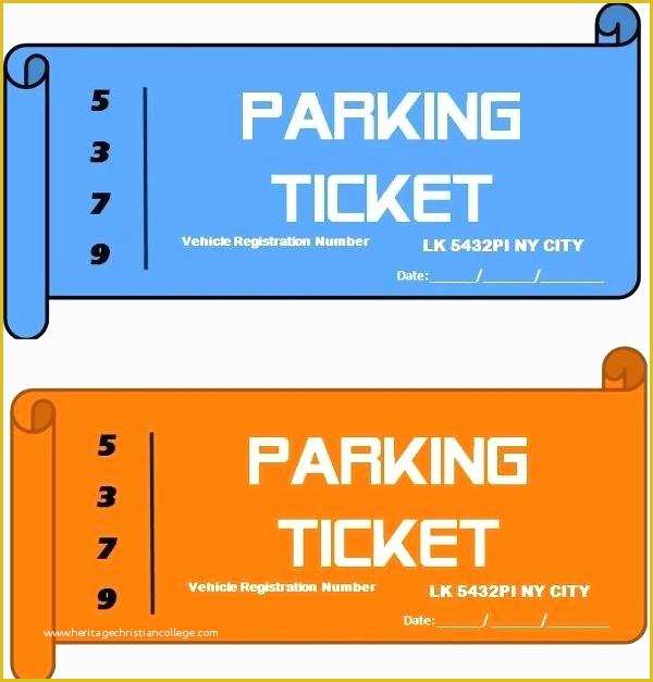 Free Parking Permit Template Download Of Parking Pass Templates – Ameliaperry