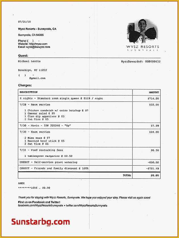 Free Parking Receipt Template Of Fake Hotel Receipts Generator Rusinfobiz