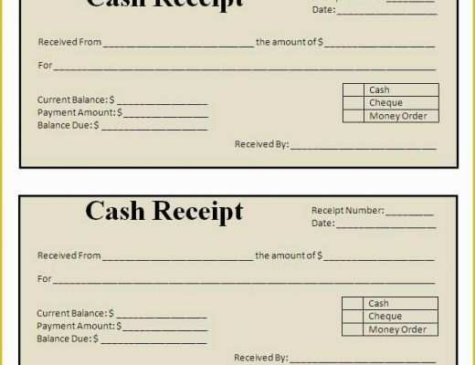 Free Parking Receipt Template Of Receipt Template