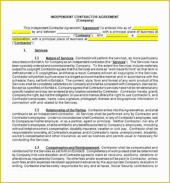 Free Partnership Agreement Template Word Of 23 Business Contract Templates – Pages Docs