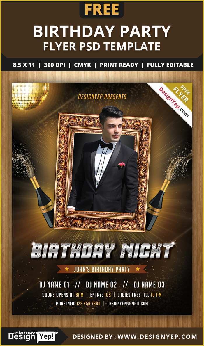 Free Party Flyer Templates Of 55 Free Party &amp; event Flyer Psd Templates Designyep