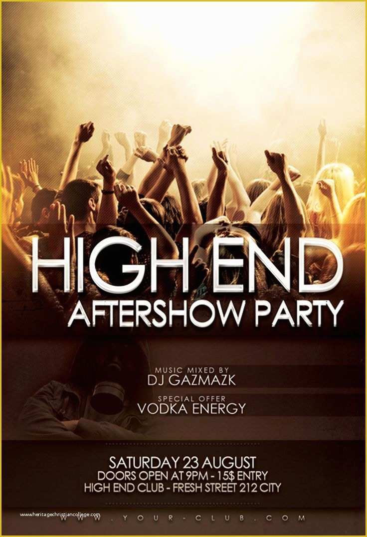 Free Party Flyer Templates Of 60 Best Free Flyer Templates Psd