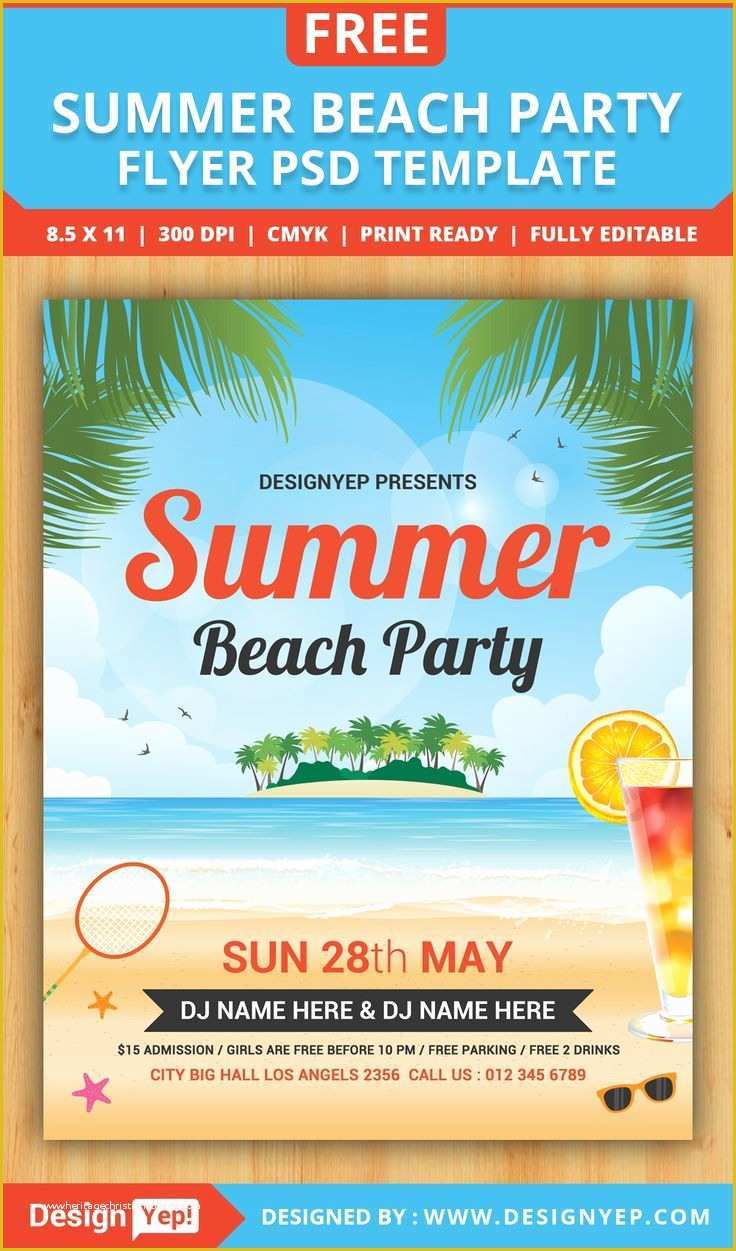 Free Party Flyer Templates Of 64 Best Images About Free Flyers On Pinterest