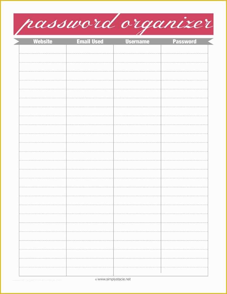 Free Password Template Of 25 Best Ideas About Password Printable On Pinterest
