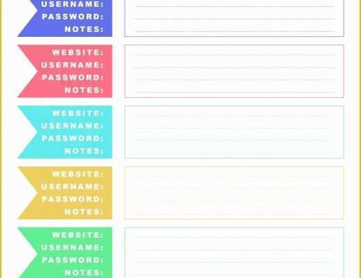 Free Password Template Of Best 25 Password Printable Ideas On Pinterest