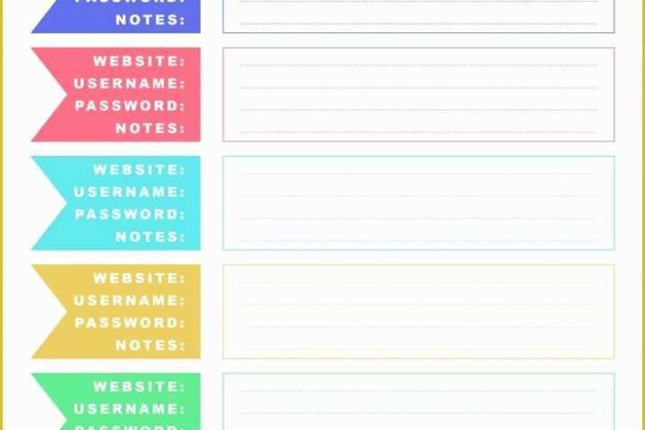 Free Password Template Of Best 25 Password Printable Ideas On Pinterest