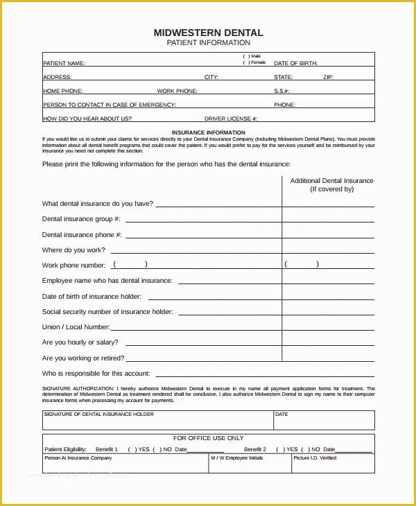 Free Patient Registration form Template Of 9 Patient Registration form Templates