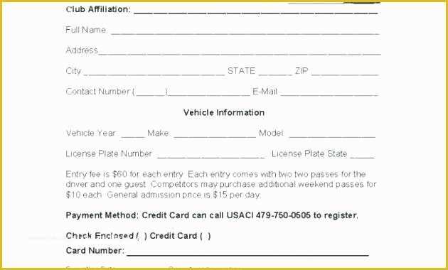 Free Patient Registration form Template Of Registration form Sample