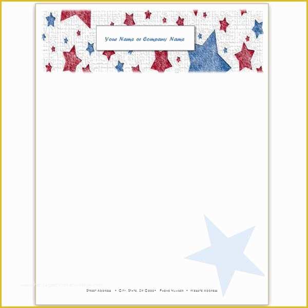 Free Patriotic Flyer Template Of 10 Patriotic Templates for Ms Word Perfect for July 4th