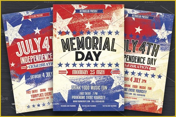 Free Patriotic Flyer Template Of 25 Printable Flag Flyer Templates Free Word Designs