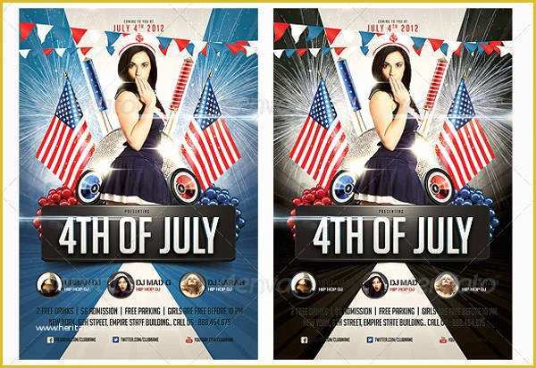 Free Patriotic Flyer Template Of 9 Patriotic Flyer Templates Free Sample Example