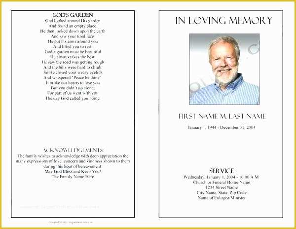 Free Patriotic Funeral Program Template Of Funeral Programs Memorial Guest Book Pages Template