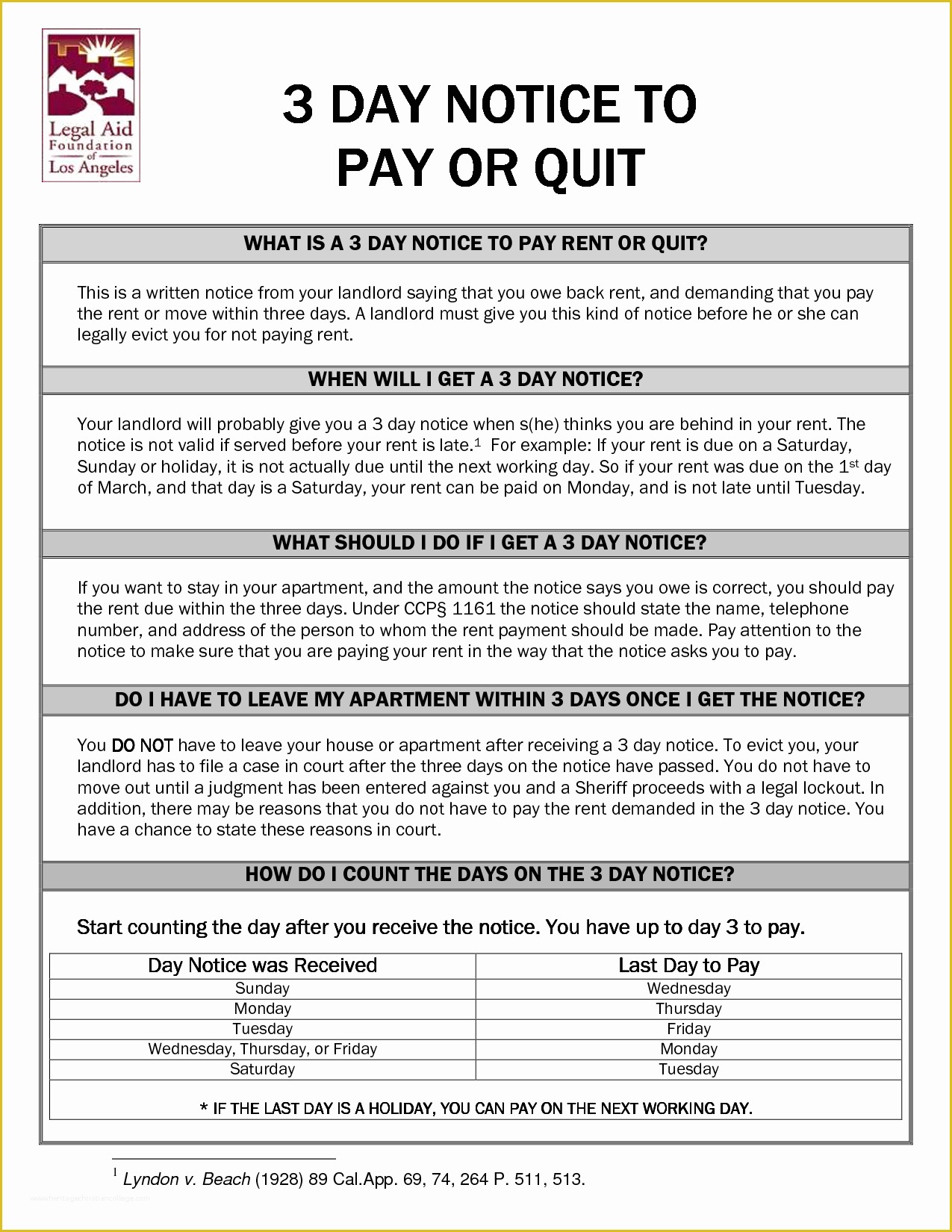 Free Pay or Quit Notice Template Of 10 Best Of 3 Day Notice format 3 Day Eviction