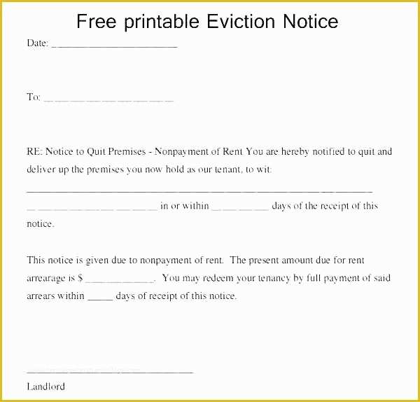 Free Pay or Quit Notice Template Of 5 Day Eviction Notice Template Word Fresh Site form