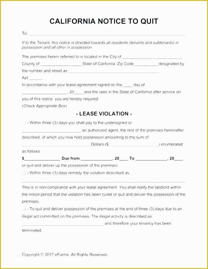 Free Pay or Quit Notice Template Of Free Eviction Notice Free Printable Eviction Notices Free