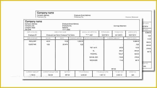 Free Pay Stub Maker Template Of 6 Free Paycheck Stub Maker