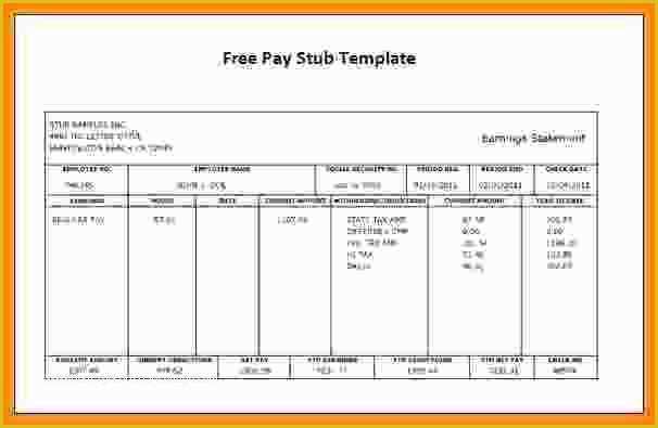 Free Pay Stub Maker Template Of 7 Free Paystub software