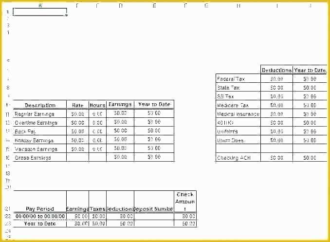 Free Pay Stub Template with Calculator Of Elegant Image Free Pay Stub Template with Calculator