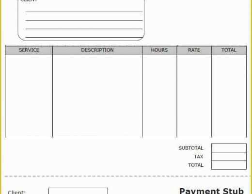 Free Paycheck Stub Template Of 6 Blank Payroll Stub