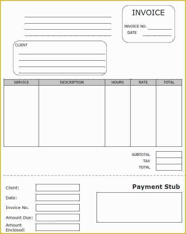 Free Paycheck Stub Template Of 6 Blank Payroll Stub
