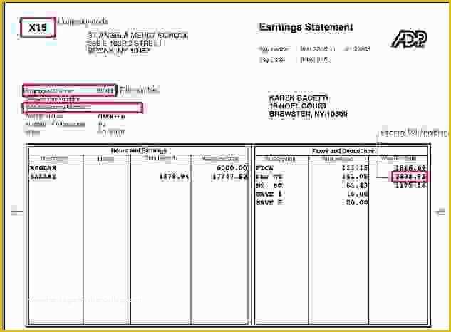 Free Paycheck Stub Template Of Download 43 Adp Pay Stub Template Free Sample