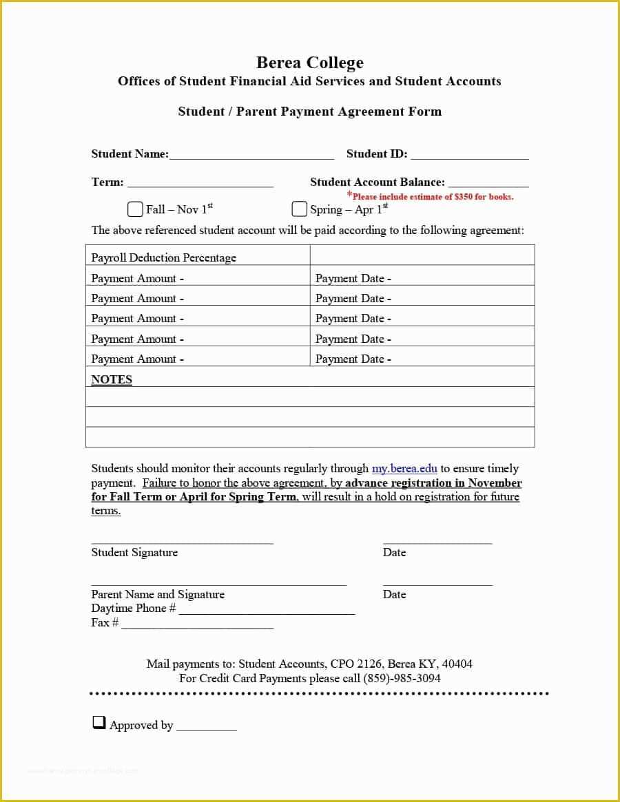 Free Payment Agreement Template Of Payment Agreement 40 Templates &amp; Contracts Template Lab