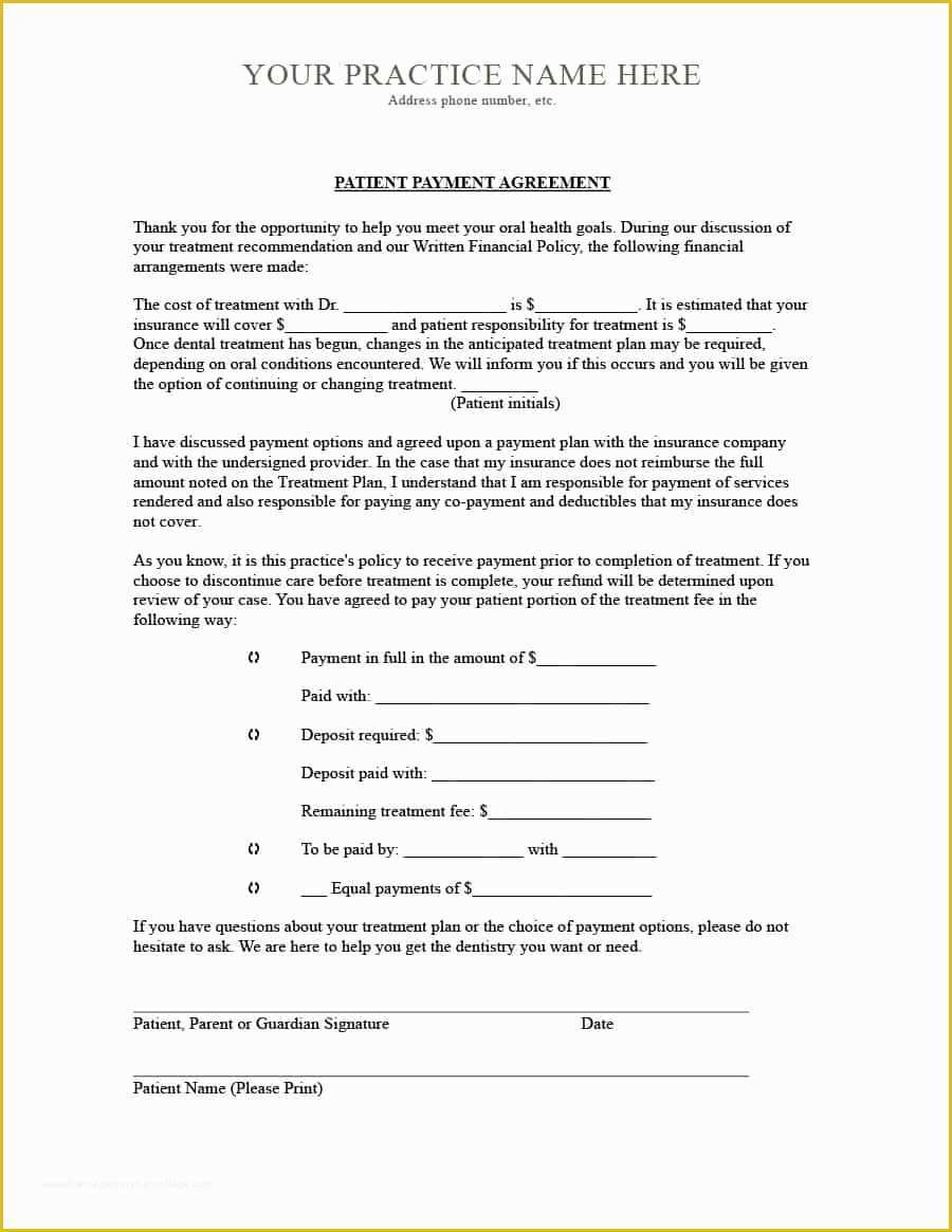 Free Payment Agreement Template Of Payment Agreement 40 Templates & Contracts Template Lab