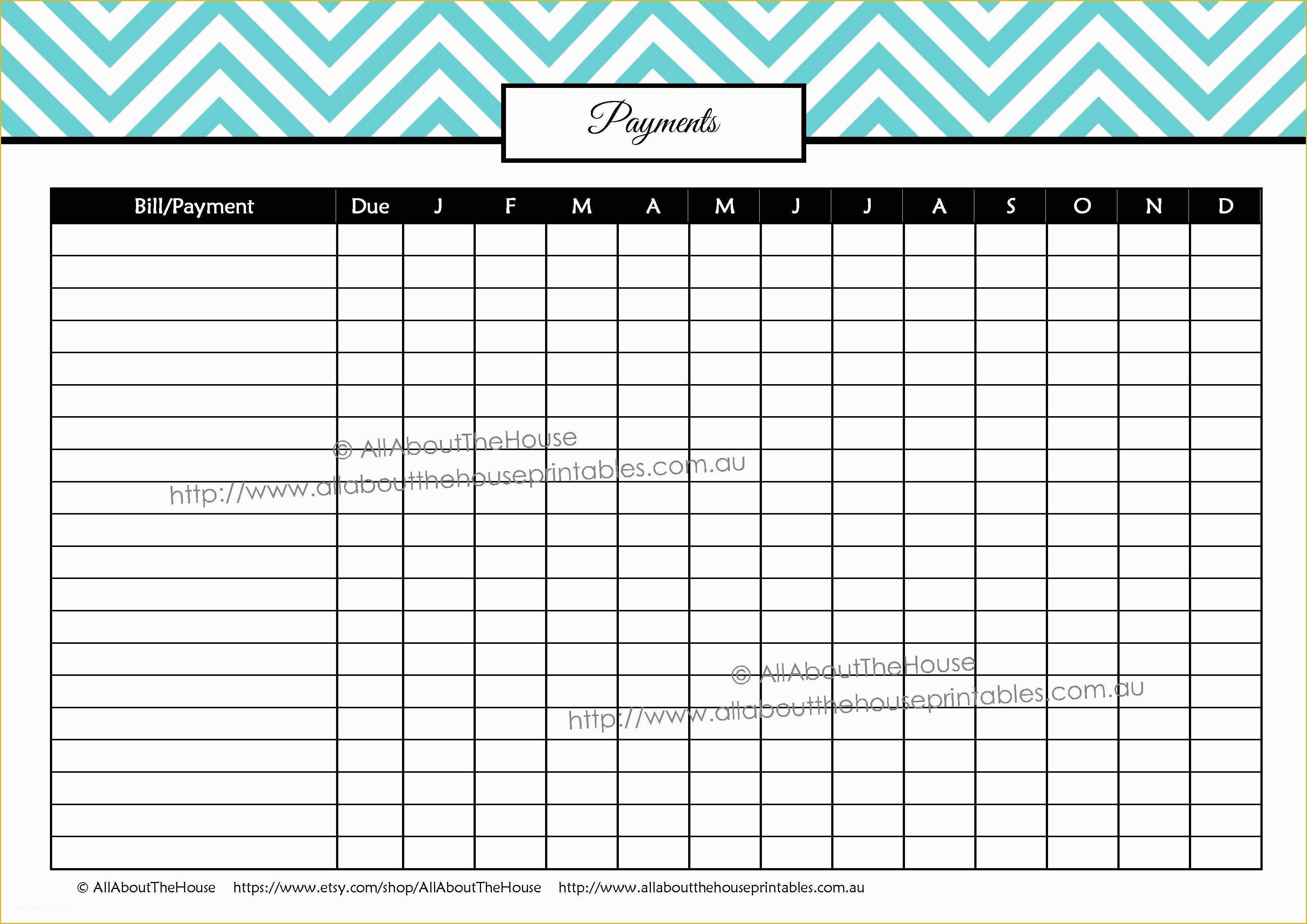 Free Payment Tracker Template Of Best S Of Bill Checklist for Excel Bill Payment